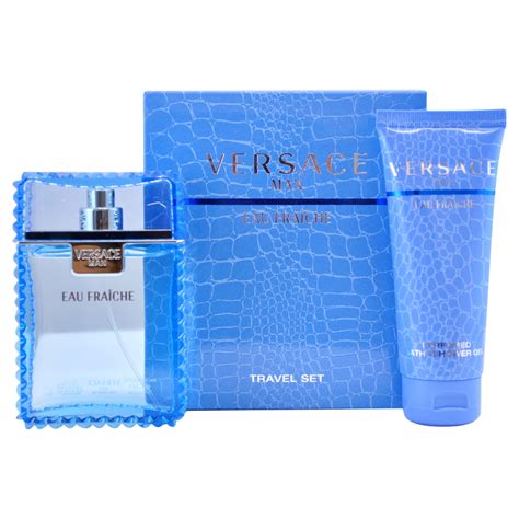 versace eau fraiche shower gel gift set|versace perfume gift set price.